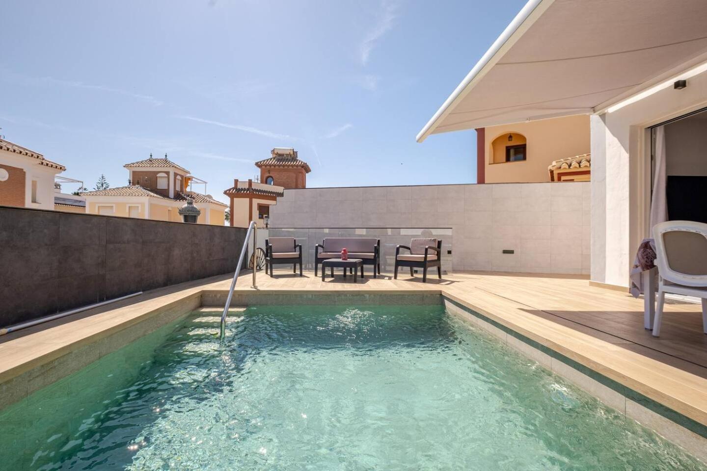 Villa Antonia Mar - Private & Heated Pool - Punta Lara Nerja Εξωτερικό φωτογραφία
