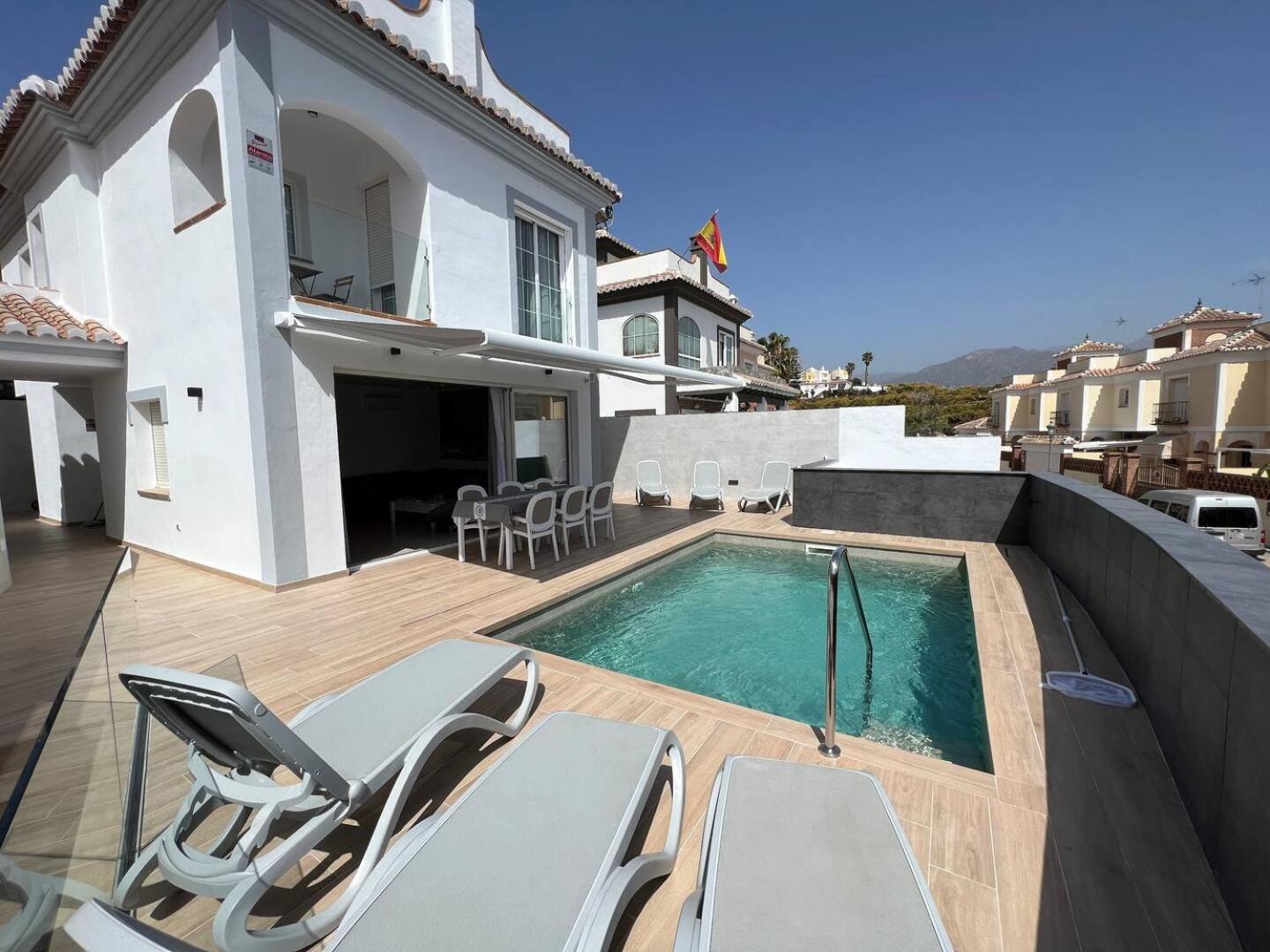 Villa Antonia Mar - Private & Heated Pool - Punta Lara Nerja Εξωτερικό φωτογραφία